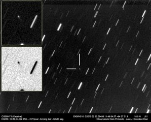 Latest dated photograph of C/2009 Y1 (Catalina)