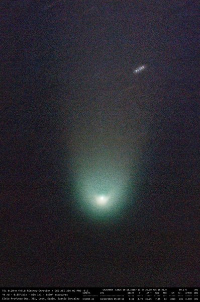 C/2025 A6 (Lemmon) - 2025-10-18