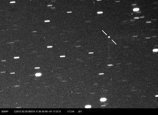 Latest dated photograph of 49P/Arend-Rigaux