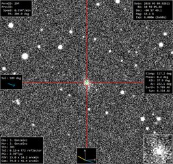 Latest dated photograph of 29P/Schwassmann-Wachmann 1