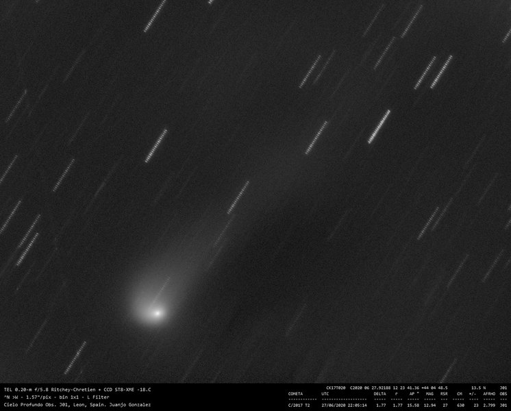 C/2017 T2 (PANSTARRS) - 2020-06-27